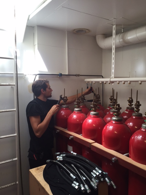 Firefighting inspections