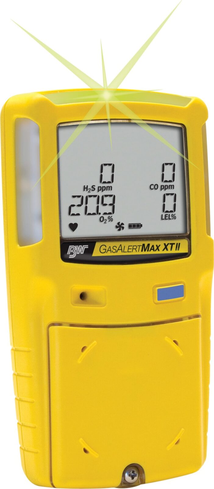 GasAlertMax XT II (LEL(F) O₂ H₂S CO) 4Gas detector De Wolf Maritime