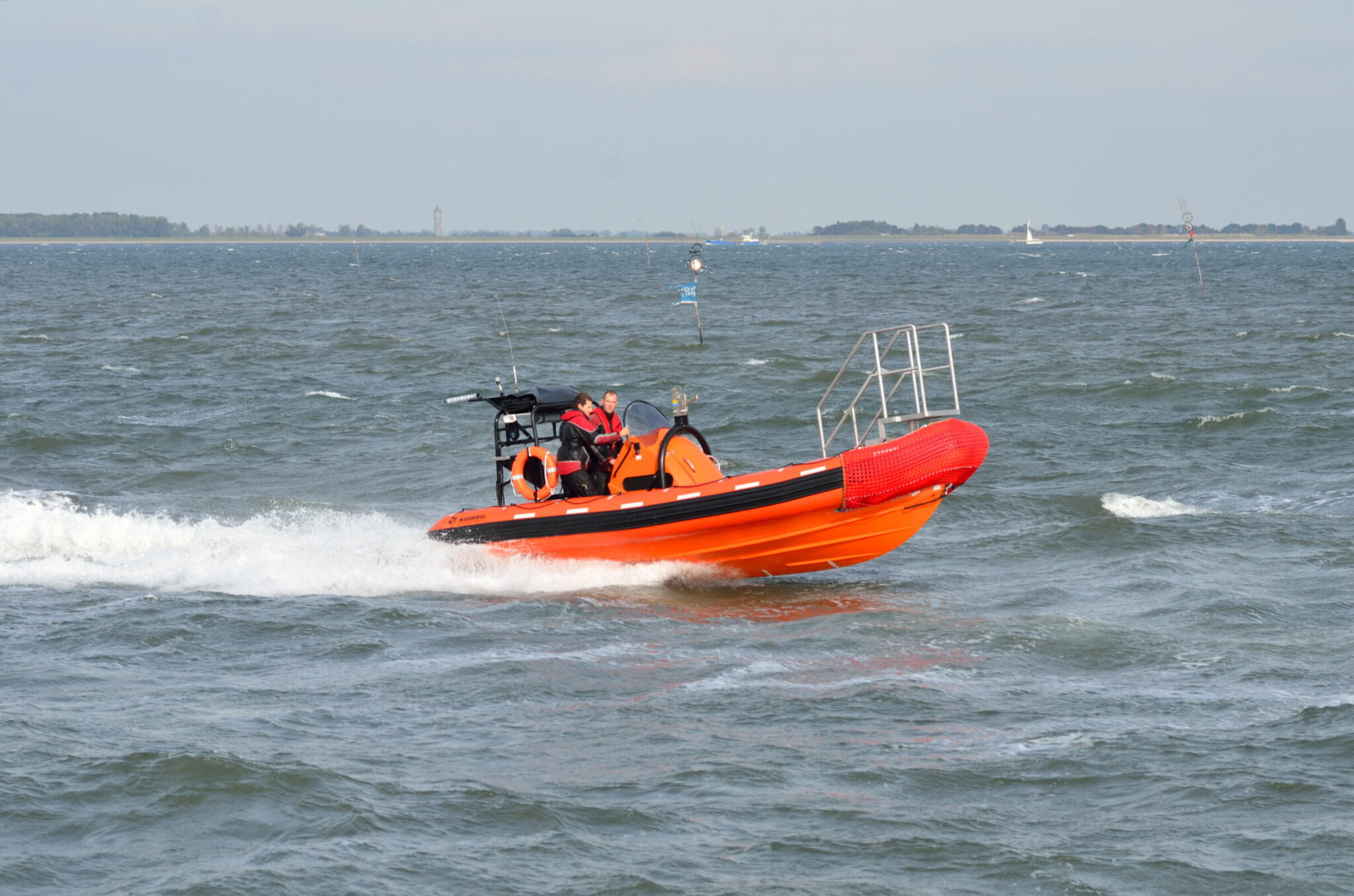FRB-700 fast rescue boat 10/20 persons - De Wolf Maritime Safety