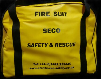 Bag for fireman's outfit PVC