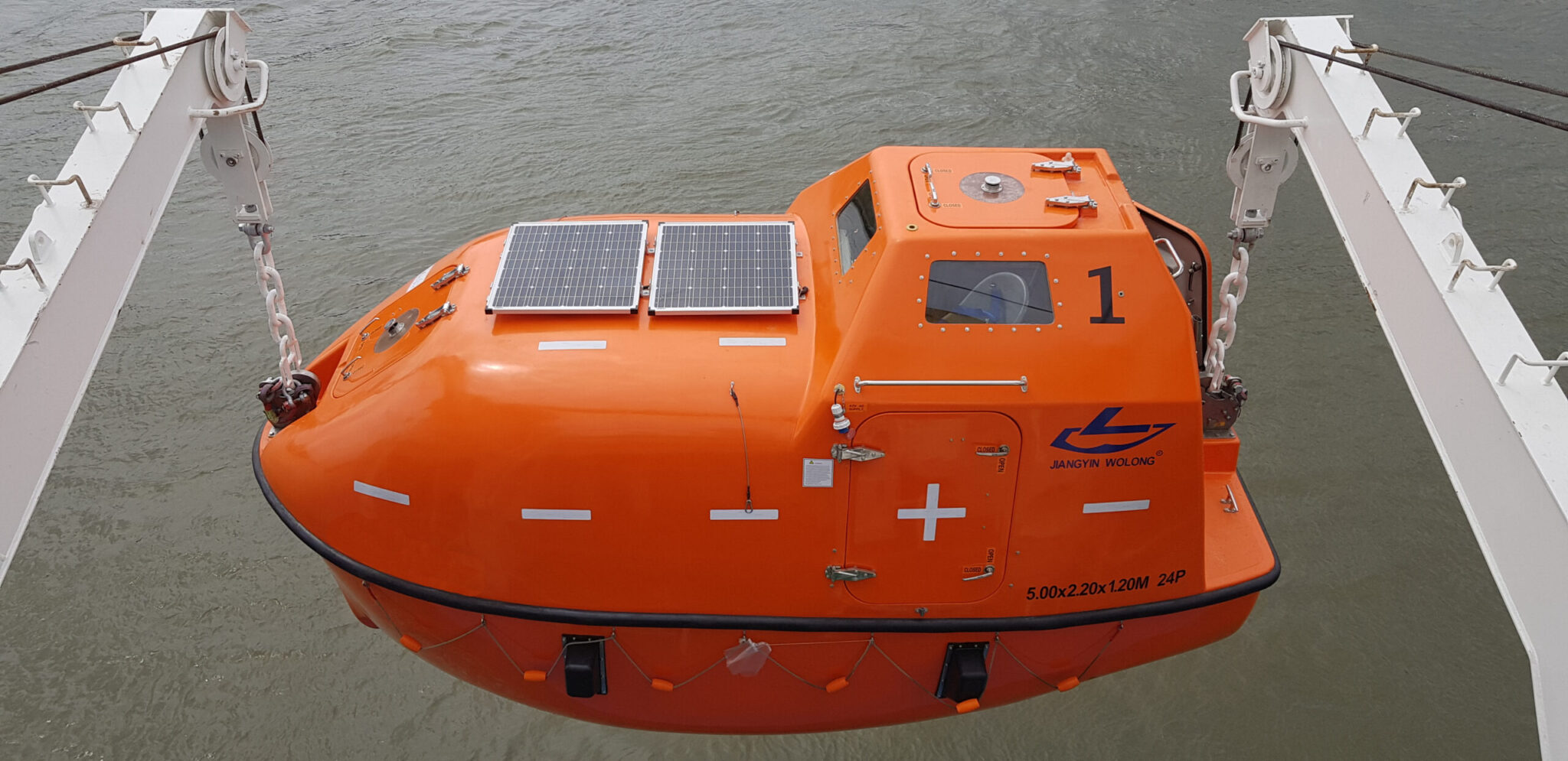 Lifeboat davit - De Wolf Maritime Safety