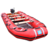 420 IRB inflatable rescue boat - De Wolf Maritime Safety
