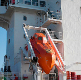 GFF-6.5 Free fall lifeboat 22 persons