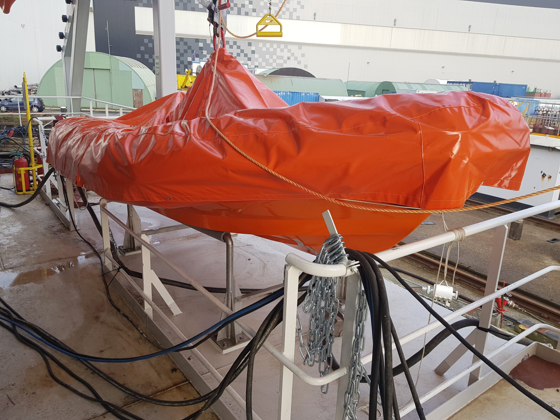 Cover for SV420 De Wolf Maritime Safety