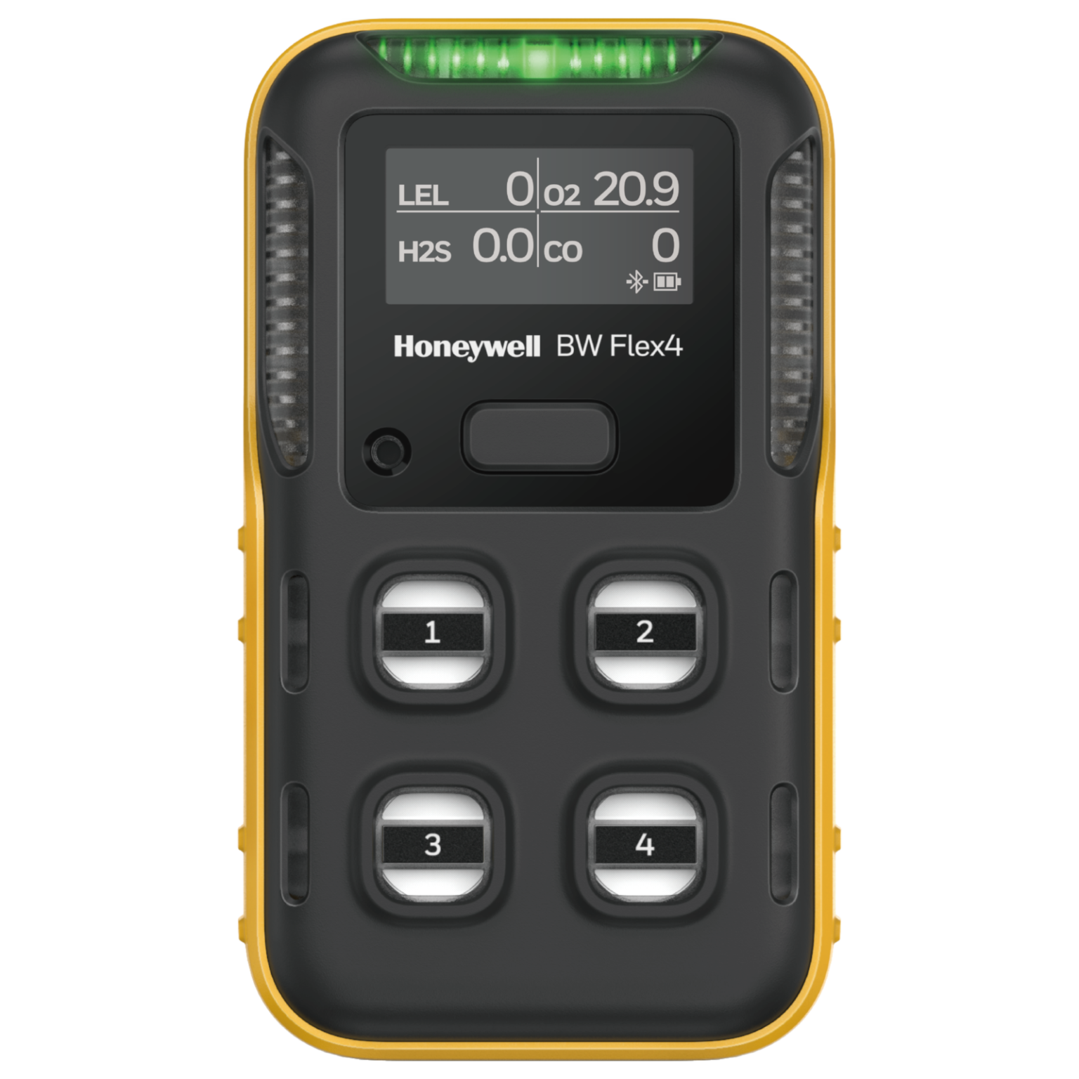 BW Flex4 (LEL(IR) O2 H2S CO) gas detector De Wolf Maritime Safety