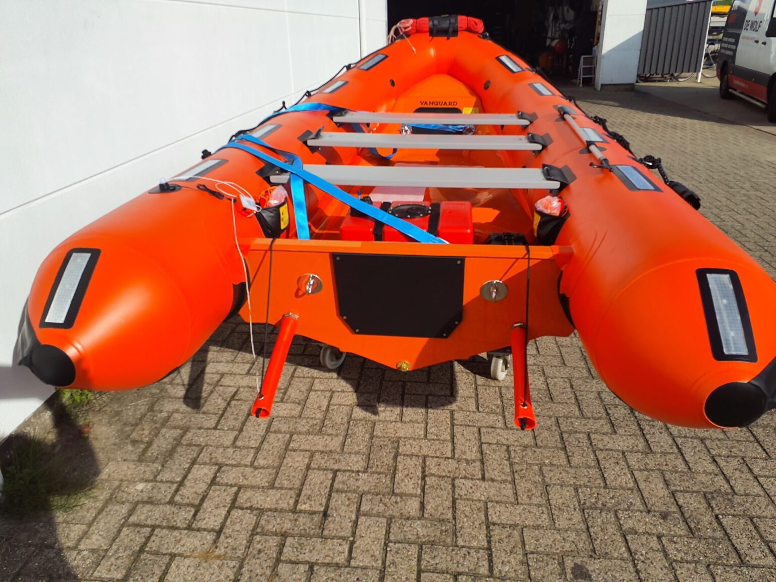 RB450 rescue boat De Wolf Maritime Safety