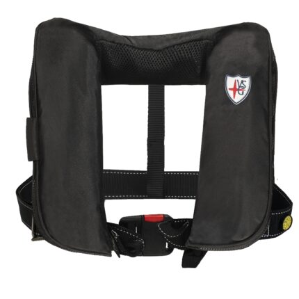Inflatable lifejacket Skipper 150N Black Evo