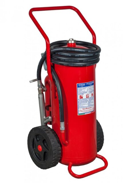 Powder extinguisher 50KG CO MED