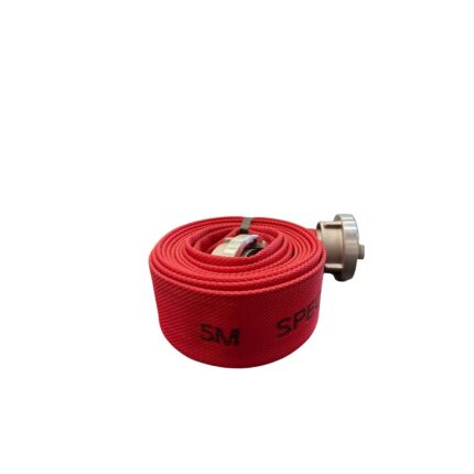 Firehose red 5m x 52mm with N66 alu coupling
