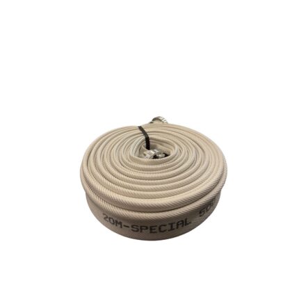 Firehose white 20M x 52mm N66 alu MED