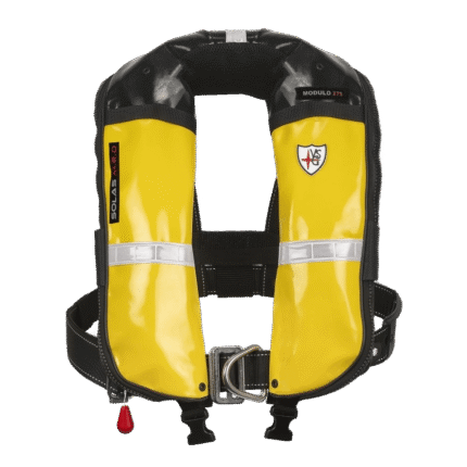 Inflatable lifejacket 275N yellow WK4 Harness MED