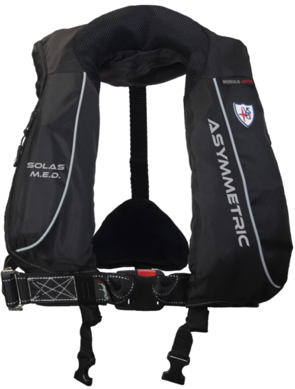 Inflatable twin chamber lifejacket 275N black Arctic 310